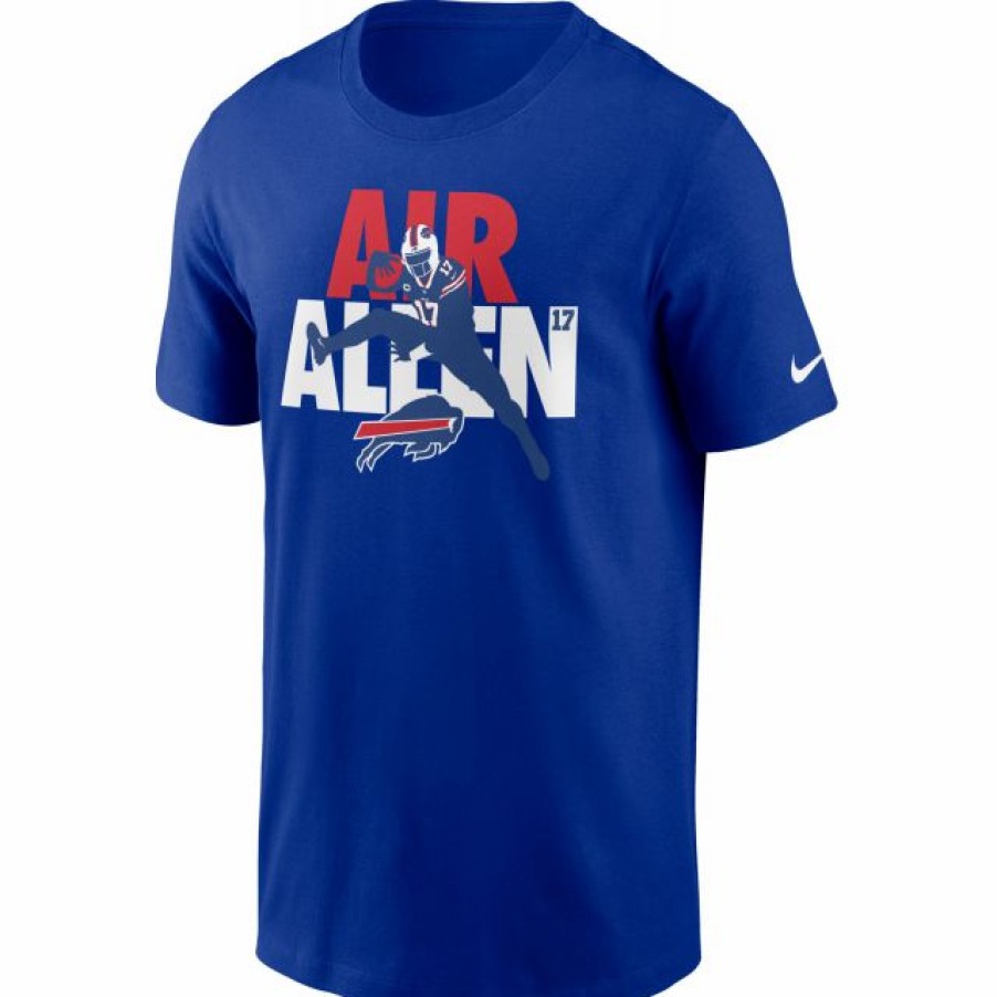 * Fitness Tops | Nike Men'S Buffalo Bills Air Allen Royal T-Shirt