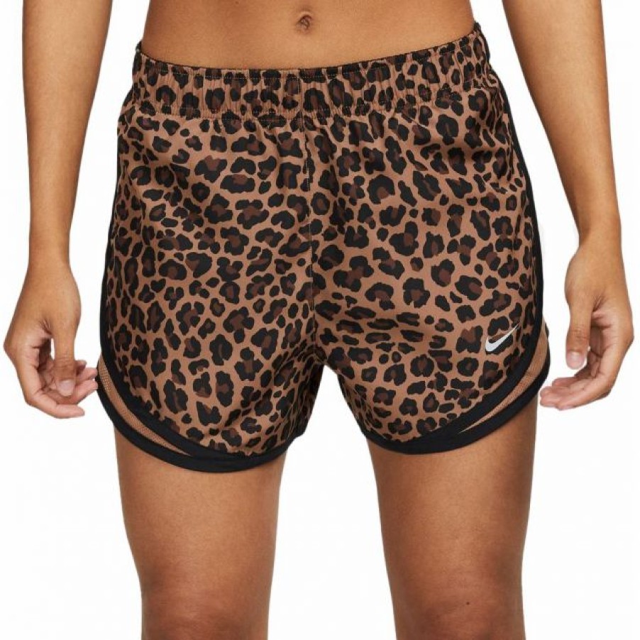 * Shorts | Nike Women'S Dri-Fit Tempo Leopard Print Running Shorts