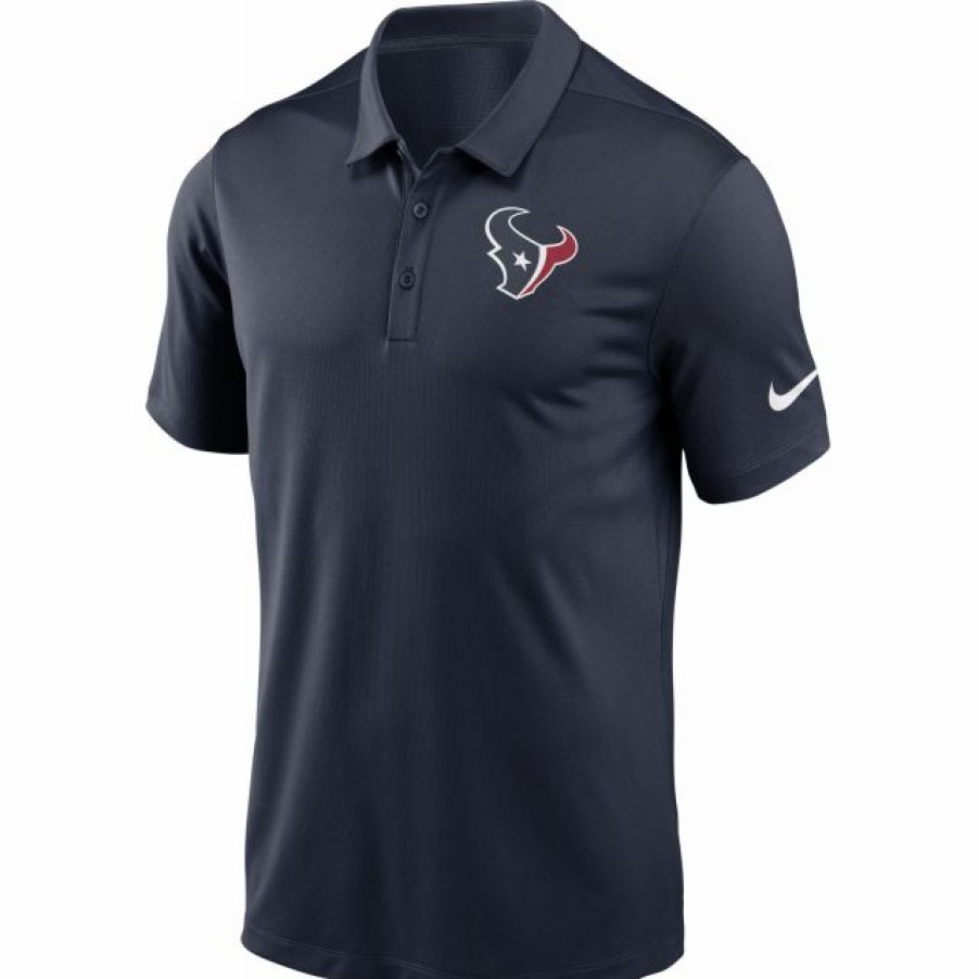 * Fitness Tops | Nike Men'S Houston Texans Franchise Navy Polo