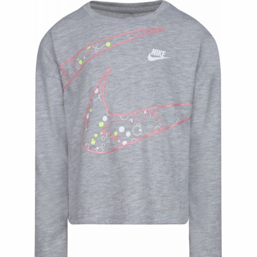 * Shorts | Nike Little Girls' Dream Chaser Long Sleeve Graphic T-Shirt