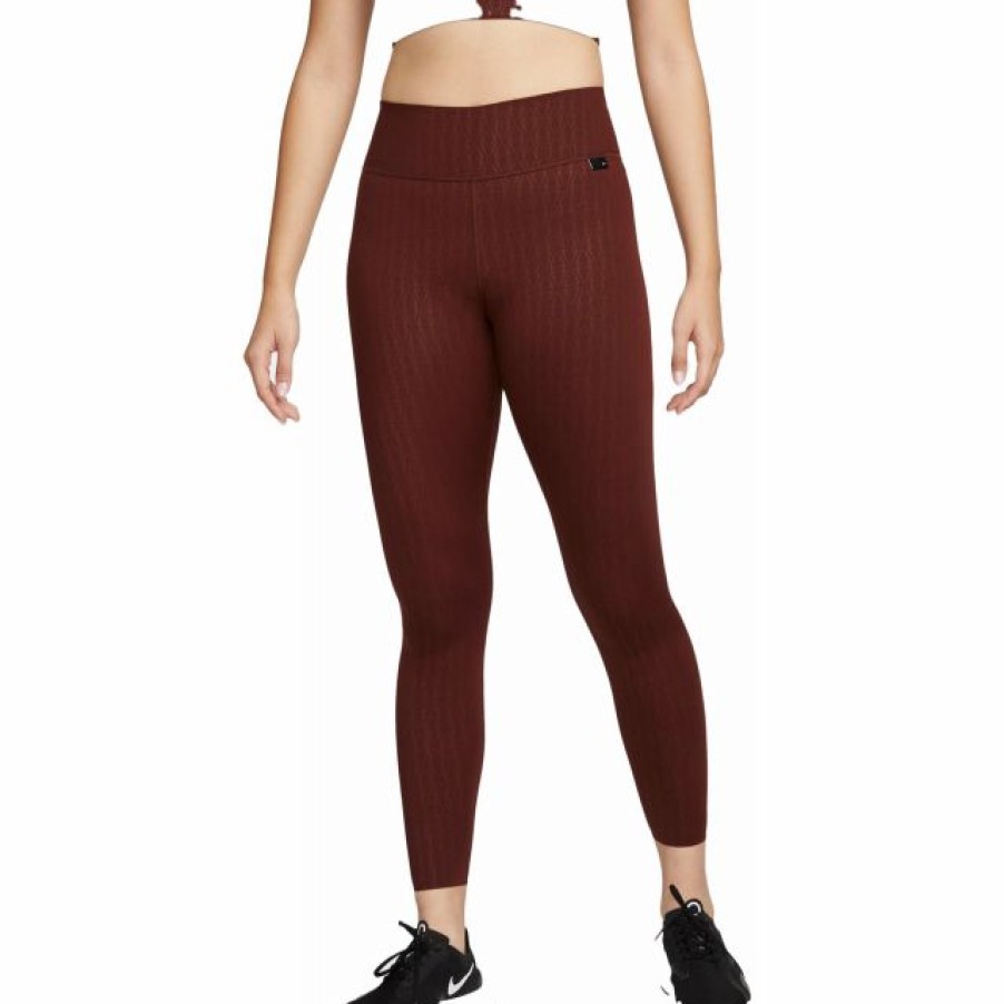 * Pants | Nike Women'S One Luxe Dri-Fit Mid-Rise Printed Leggings