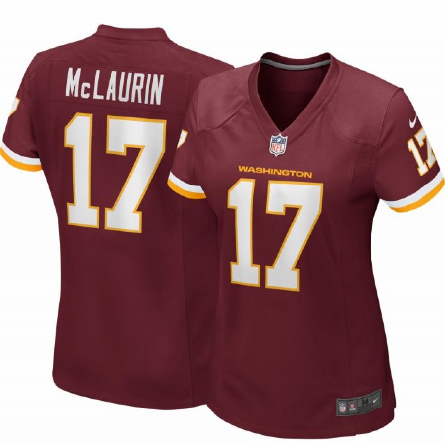 * Fitness Tops | Nike Women'S Washington Football Team Terry Mclaurin #17 Red Game Jersey