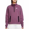 * Sweatshirts / Hoodies | Nike Women'S Tech Fleece 1/4 Zip Top