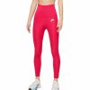 * Pants | Nike Women'S Air Dri-Fit Fold-Over Waist 7/8 Running Leggings