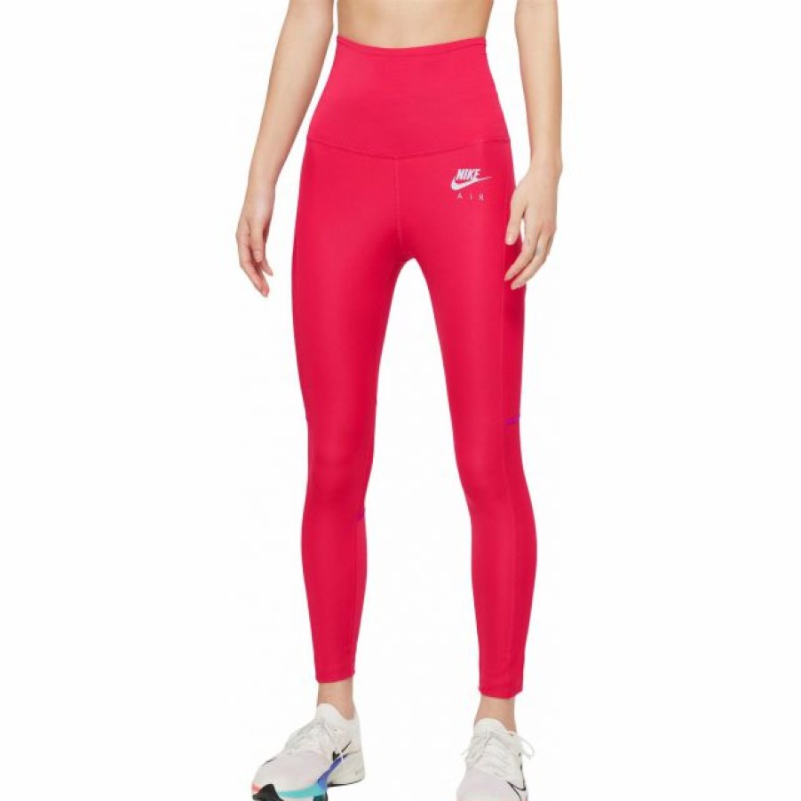 * Pants | Nike Women'S Air Dri-Fit Fold-Over Waist 7/8 Running Leggings