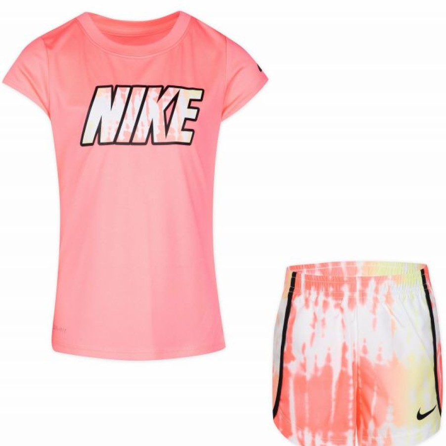 * Shorts | Nike Little Girls' Ice Dye Aop Sprinter Short Set