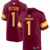 * Fitness Tops | Nike Men'S Washington Commanders Jahan Dotson #1 Red Game Jersey