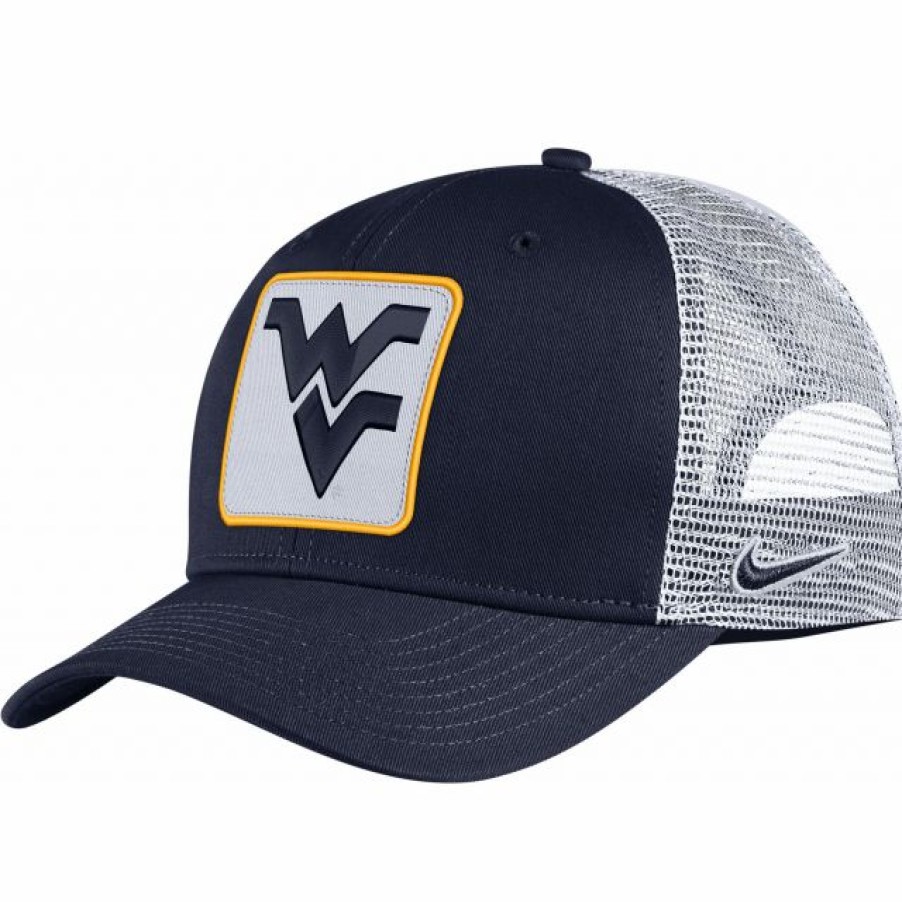 * Headwear | Nike Men'S West Virginia Mountaineers Blue Classic99 Trucker Hat