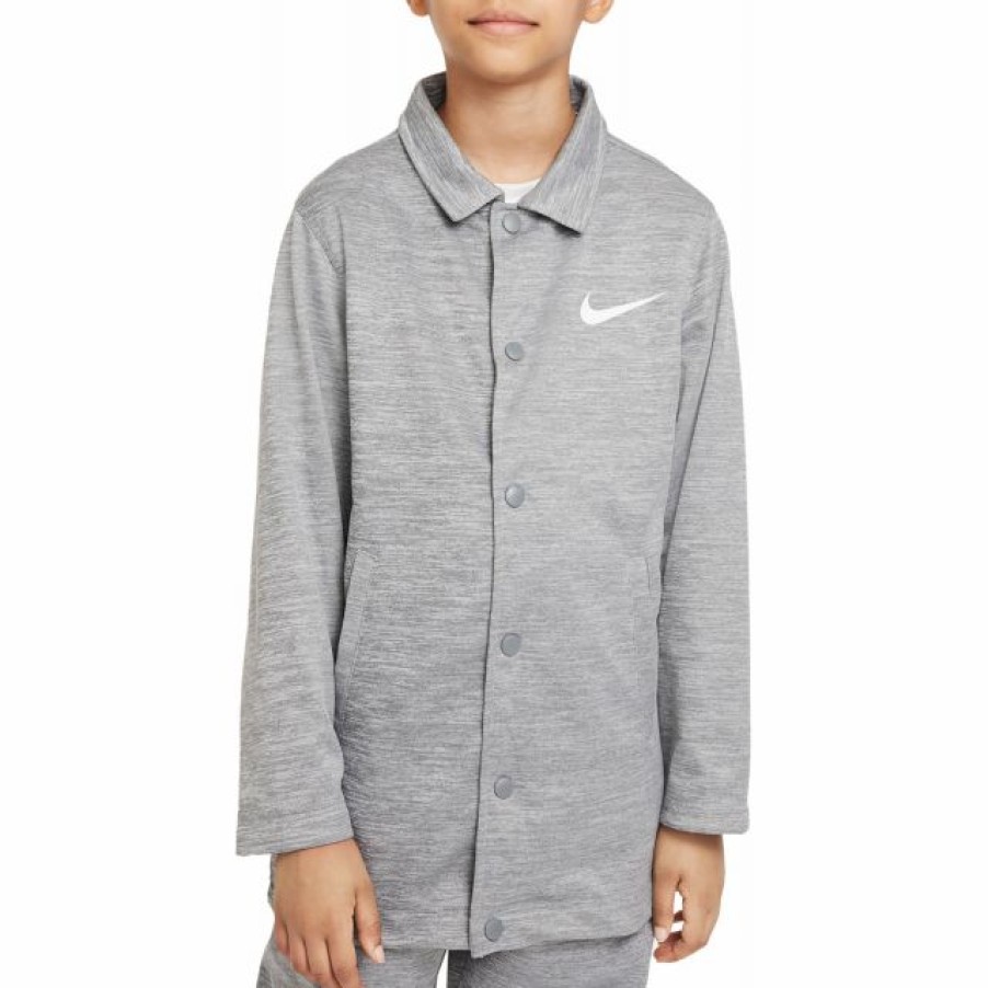 * Sweatshirts / Hoodies | Nike Boys' Therma-Fit Coaches' Jacket