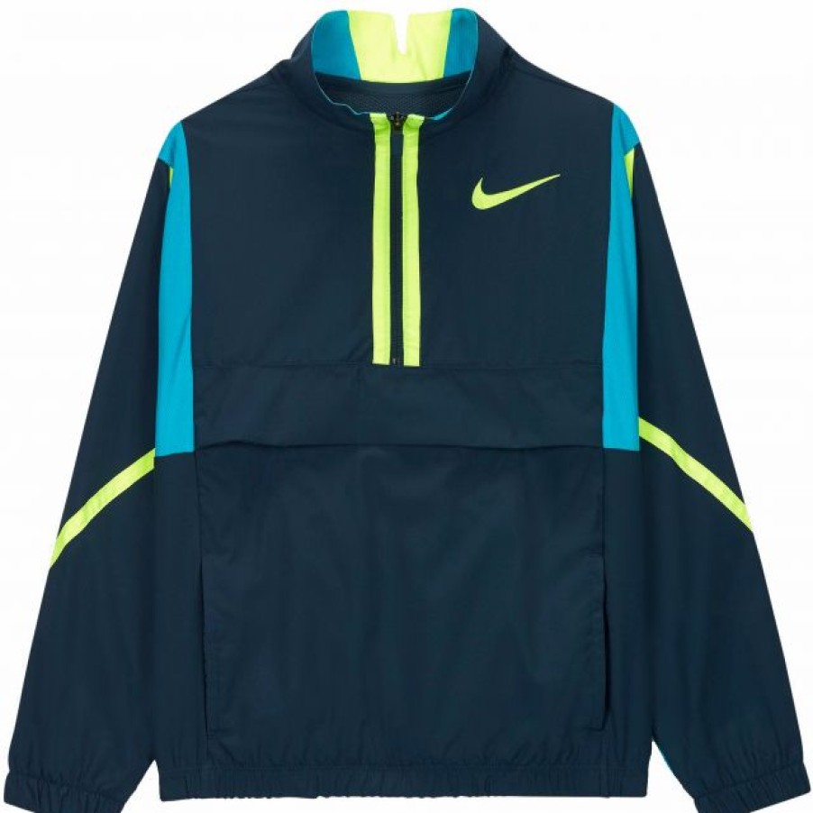 * Outerwear Tops | Nike Boy'S Crossover 1/4 Zip Jacket