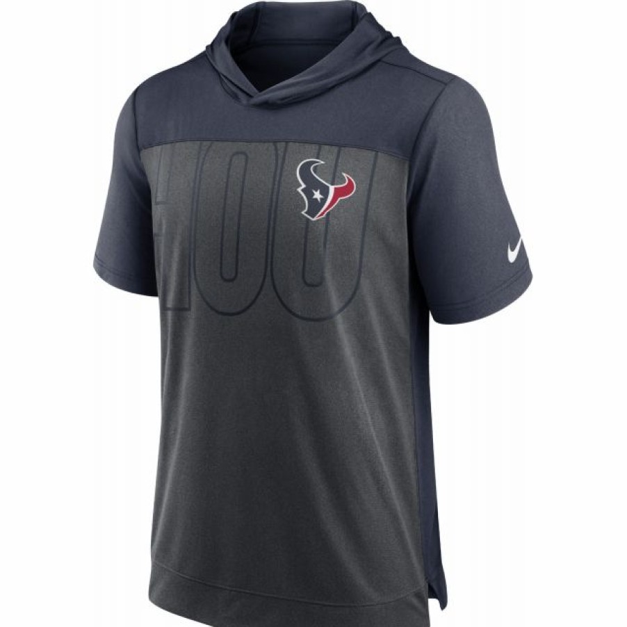 * Fitness Tops | Nike Men'S Houston Texans Dri-Fit Hooded T-Shirt