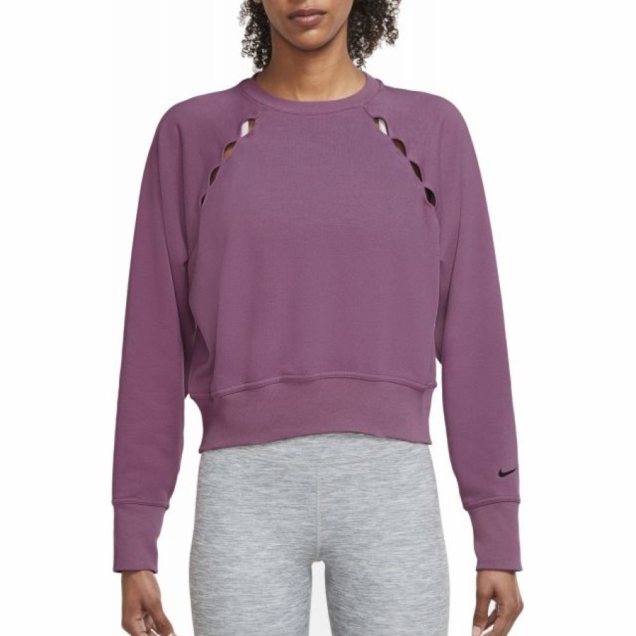 * Sweatshirts / Hoodies | Nike Women'S Dri-Fit Get Fit Fleece Crew