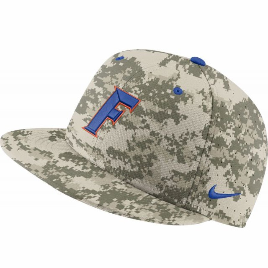 * Headwear | Nike Men'S Florida Gators Camo Fitted Baseball Hat